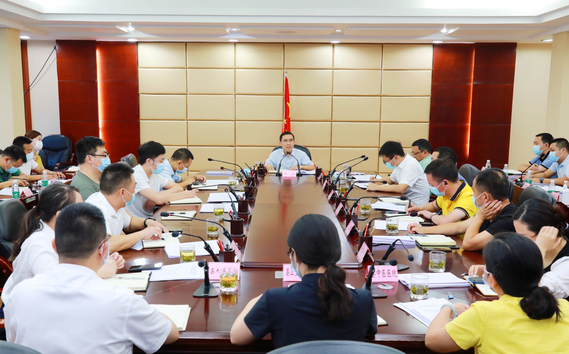 合江县卫生健康工作领导小组暨深化医疗卫生改革领导小组第一次会议召开