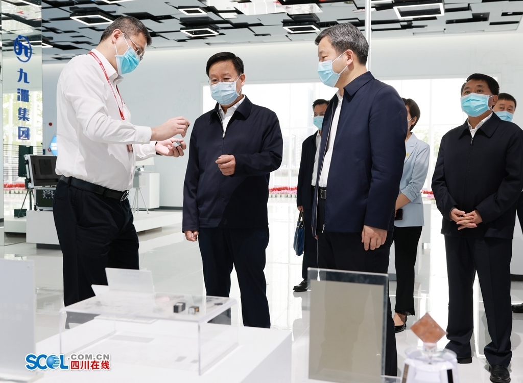王晓晖在绵阳市调研时强调：持续用力做强做靓中国（绵阳）科技城，在推动四川高质量发展、加快现代化建设中展现更大作为