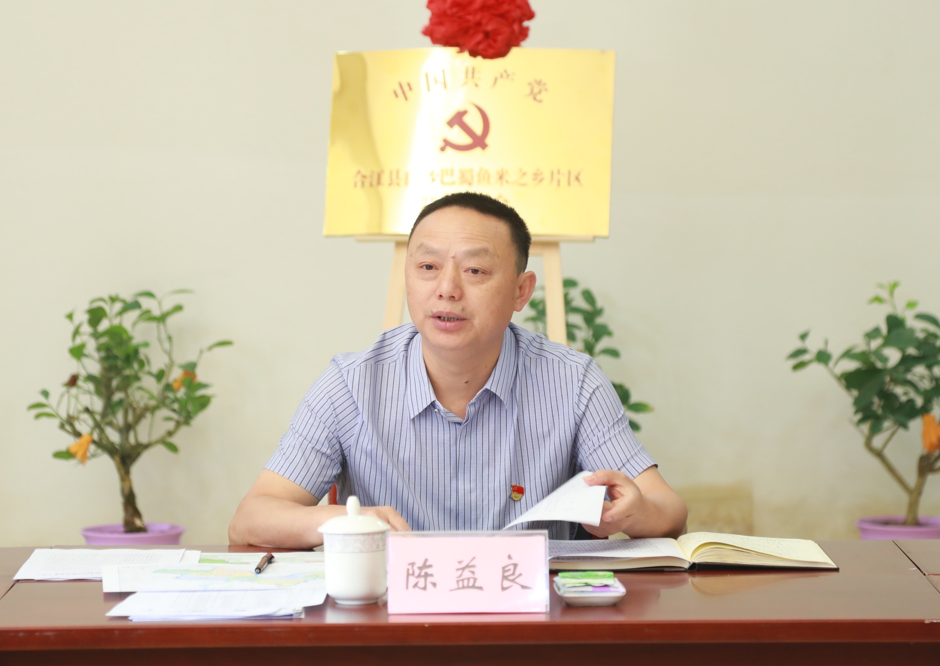 党建引领促发展，合江白沙巴蜀鱼米之乡片区联合党委揭牌成立 第 3 张