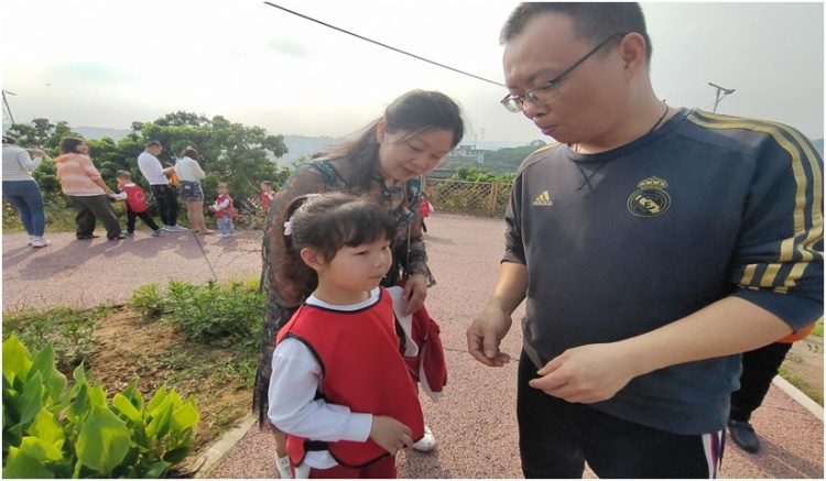 与“荔”相约，合江县荔江镇中心幼儿园开展童年“筝”好亲子踏青活动 第 4 张