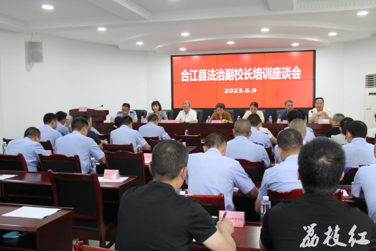 合江县召开法治副校长业务培训暨经验交流座谈会 第 1 张