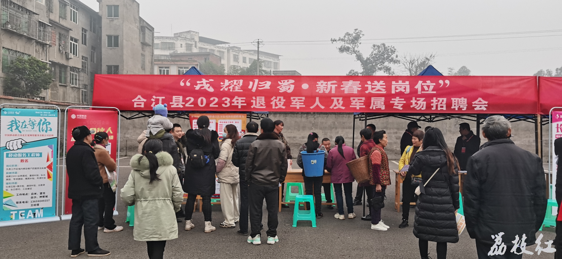 “戎耀归属·新春送岗位” 合江县巡回开展退役军人及军属专场招聘会 第 4 张